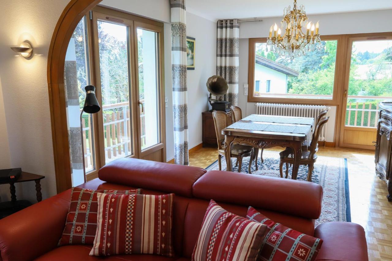 Le Vintage Grand Appartement 4 Etoiles Avec Jardin Proche Du Lac Annecy Exterior photo